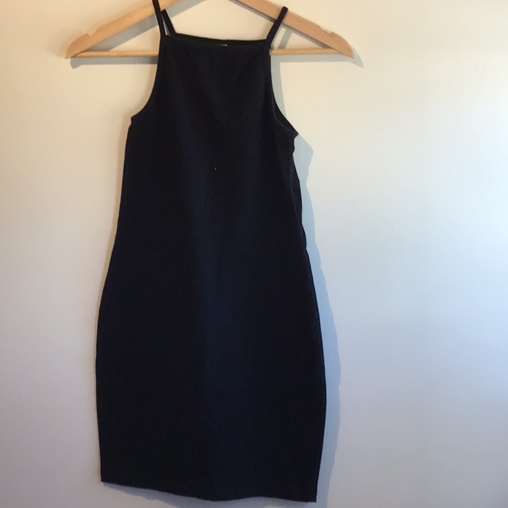 AA bodycon black dress America Apparel